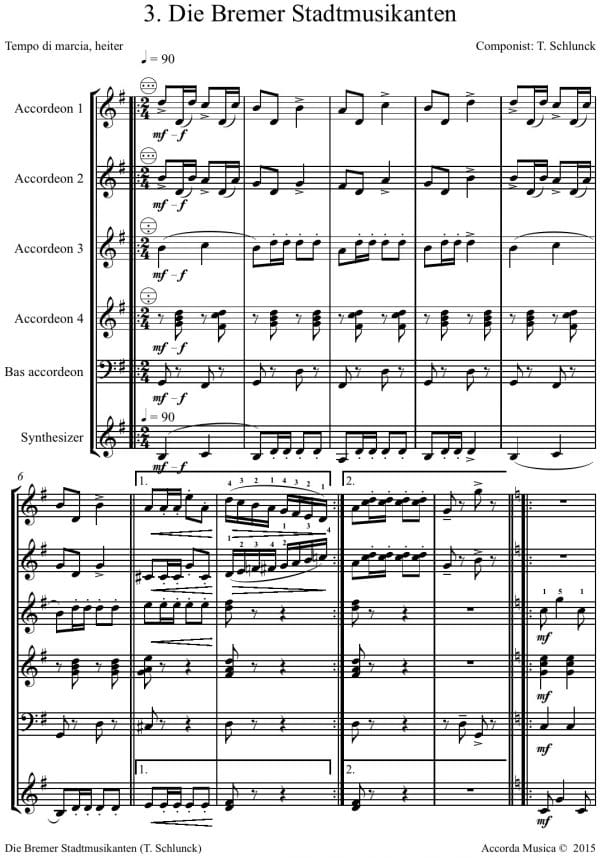 Die Bremer Stadtmusikanten - Afbeelding 2