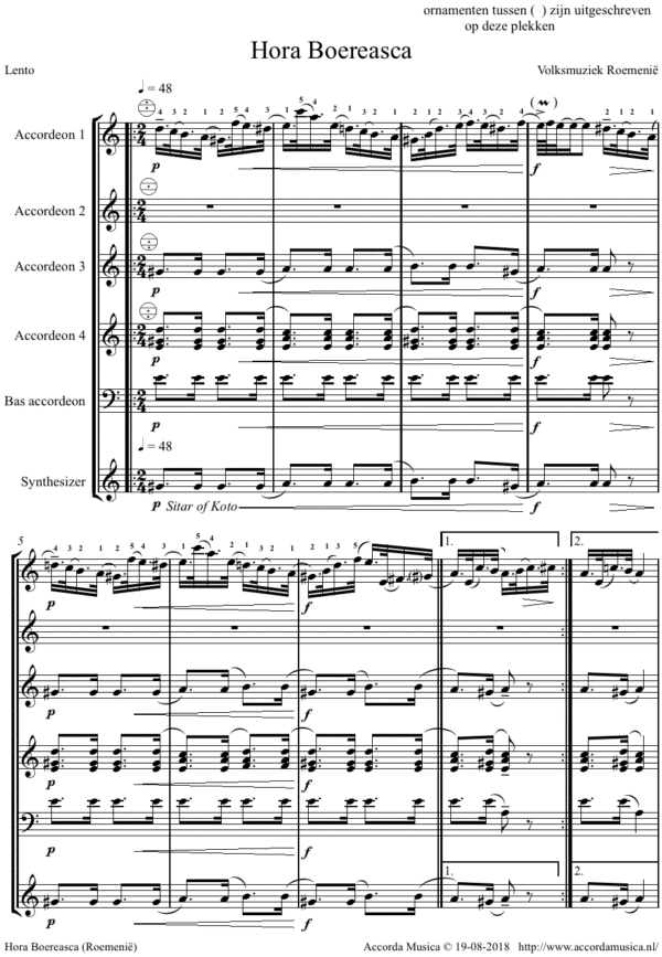 Hora Boereasca - Afbeelding 2