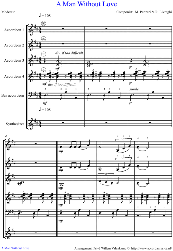 A Man Without Love - Afbeelding 2